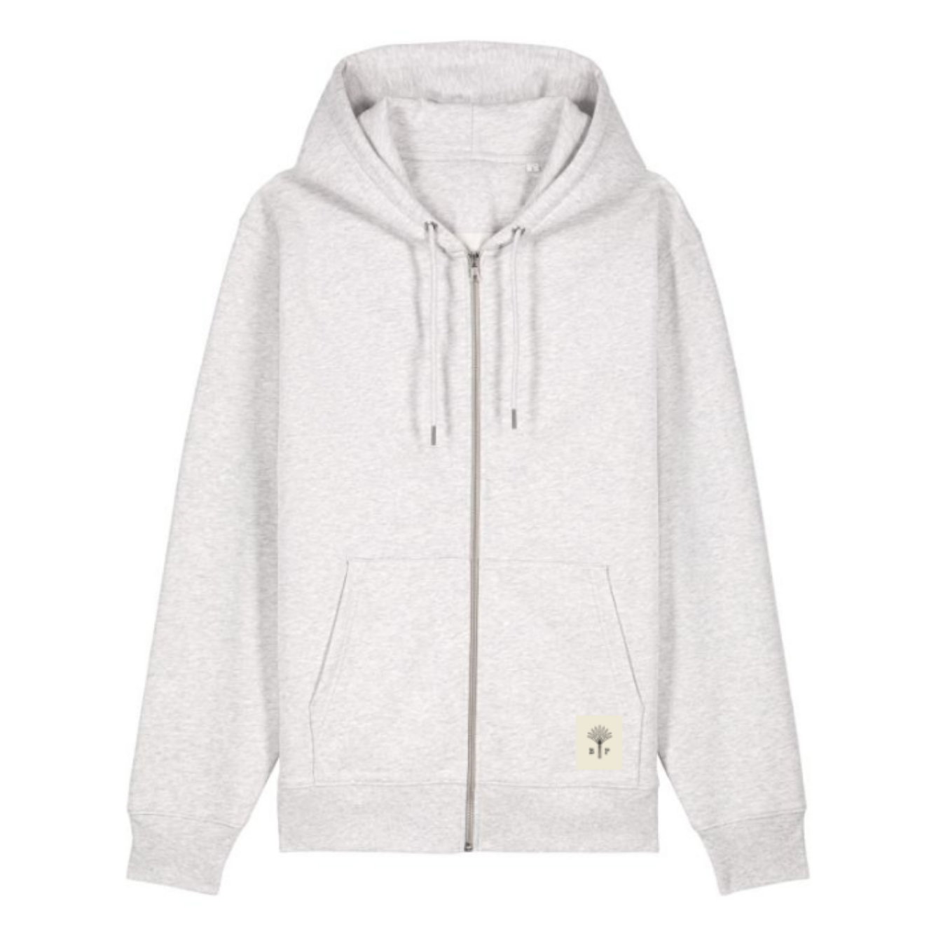 Zip hoodie grey